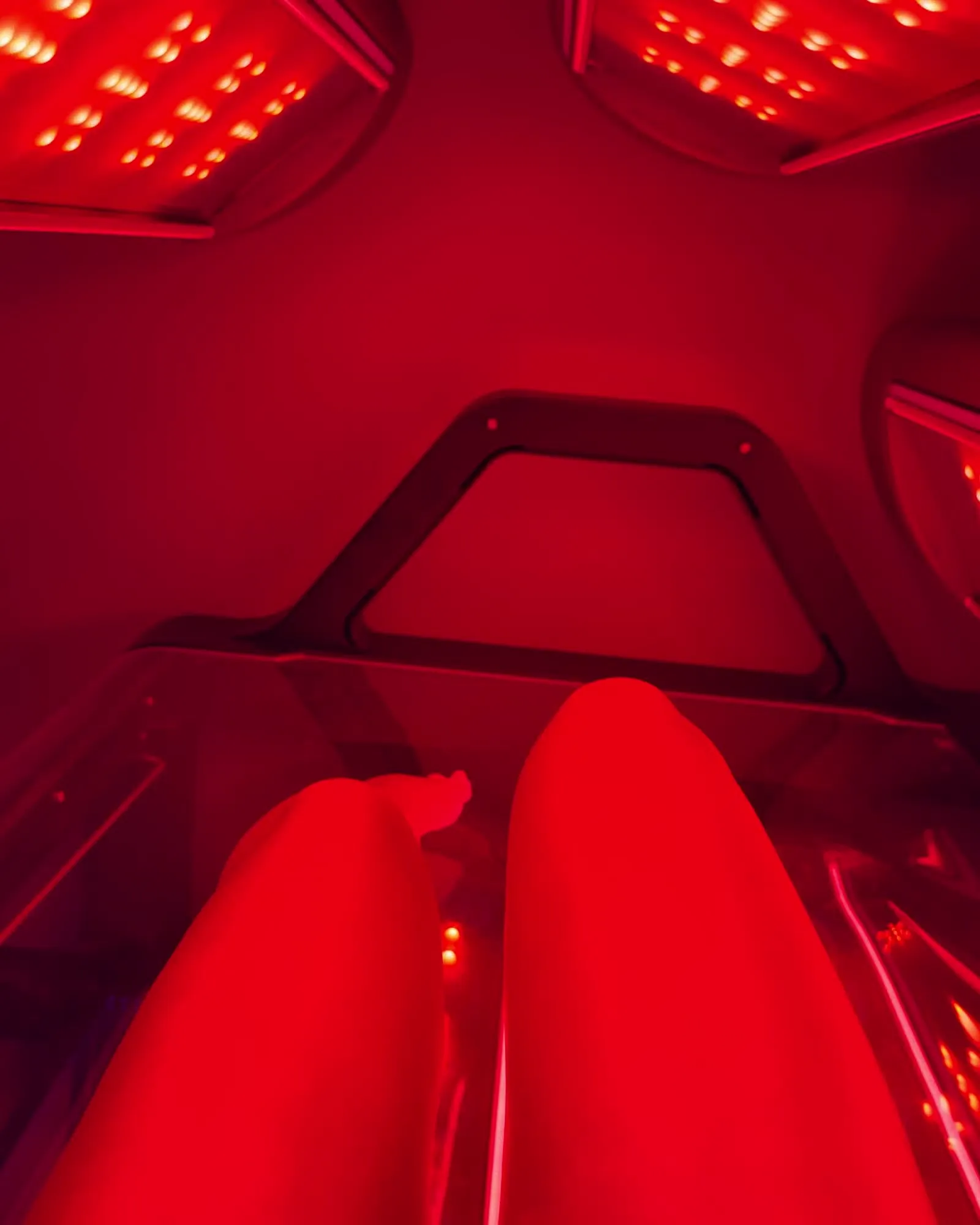 Looking down the megaSun K11 during a red light session at Beautano in Glasgow