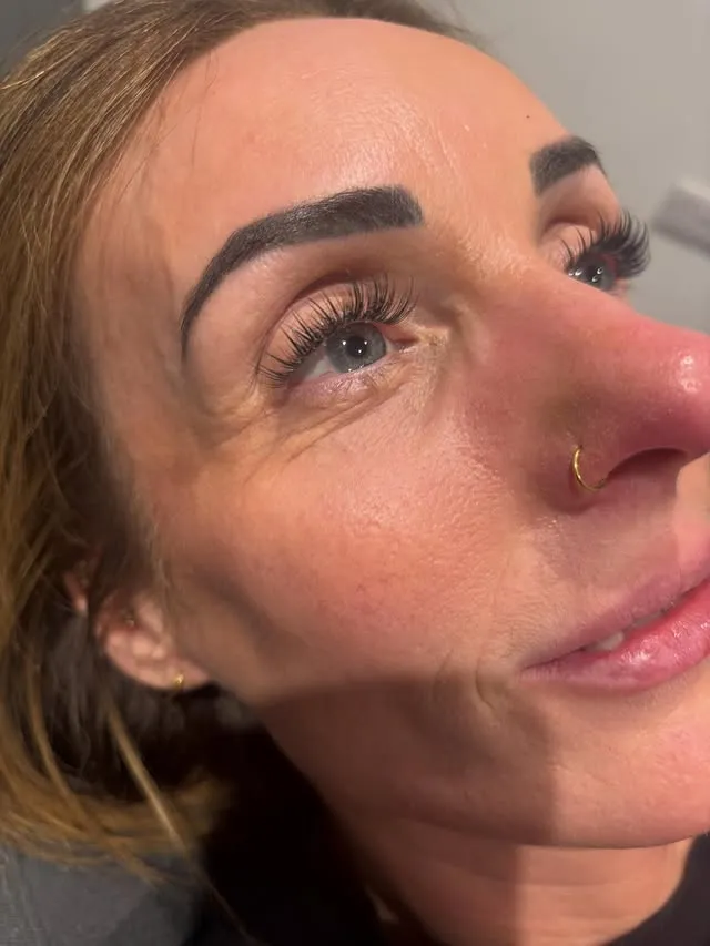 Microbladed brows and lash lift by Nichola at Beautano, Glasgow Southside