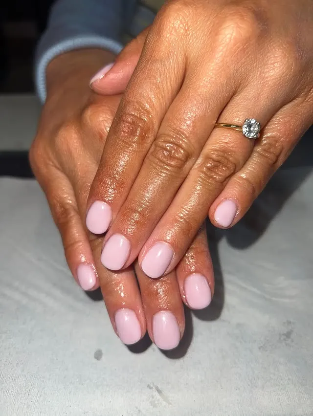 BIAB nail set by Chloe at Beautano, Nitshill, Glasgow